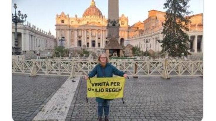 I genitori di Regeni in piazza San Pietro: “Verità per Giulio”