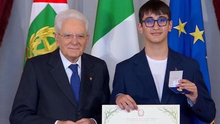 Alfieri della Repubblica, premiato il 15enne Tommaso Lavecchia con la passione dell'astronomia