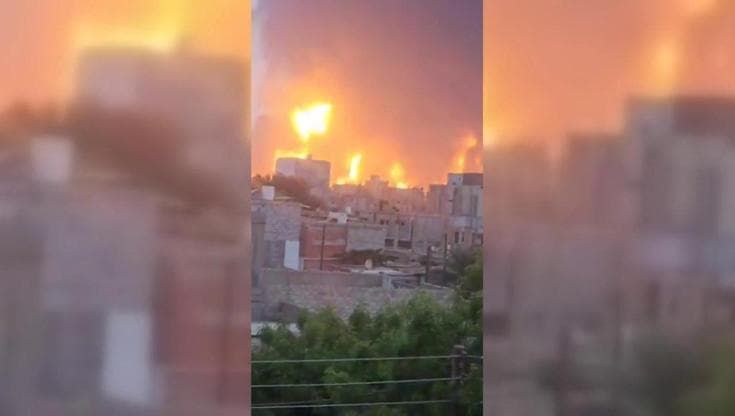 L'attacco israeliano a Hodeida, in Yemen