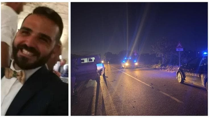 Salento, moto contro furgone: muore a 40 anni Alessandro Cappello. Lascia moglie e due bimbe