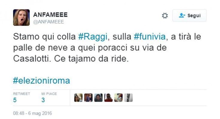 La Raggi propone di costruire una funivia a Roma. E su Twitter esplode l'ironia