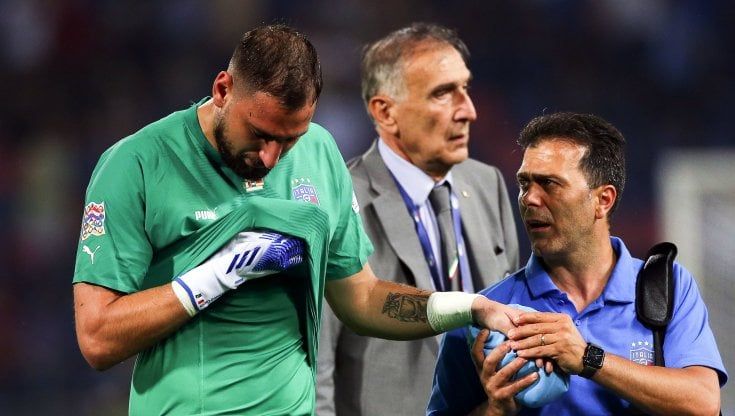 Donnarumma, l'infortunio è lieve: può farcela per l'Ungheria