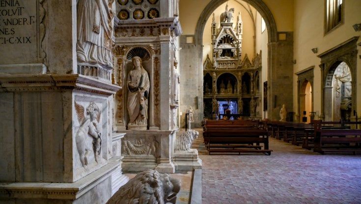 Napoli, chiesa di San Giovanni a Carbonara: restituiti alla città affreschi e sculture