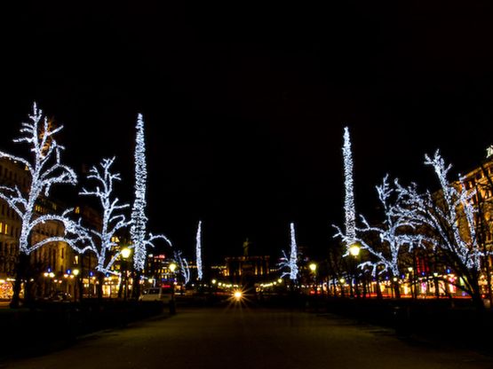 Feste, colori e luci nella terra di Babbo Natale