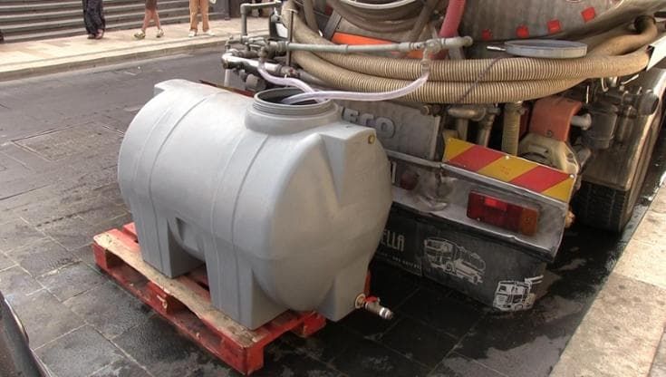 Caltanissetta di nuovo senz’acqua: guasto alla rete, rubinetti a secco in tutta la città