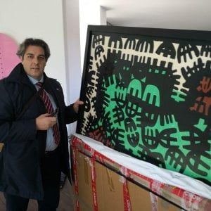 Bari, il quadro di Capogrossi  torna alla Pinacoteca, ma resta sotto sequestro