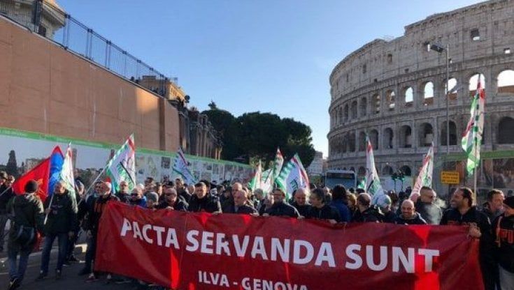 A Genova sulle aree di Cornigliano occupazione e sviluppo unica stella polare