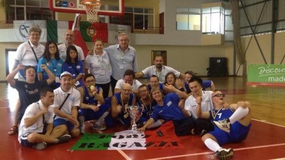 Basket, nazionale italiana con la Sindrome di Down campione del mondo