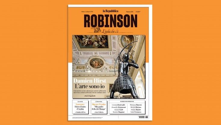 Damien Hirst: intervista esclusiva su Robinson