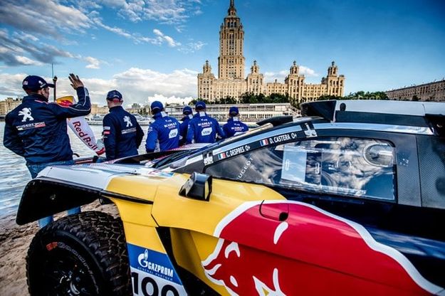 Peugeot 3008DKR Maxi, scatti d'autore al Silk Way Rally 2017