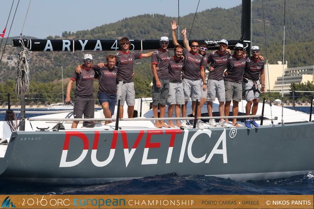 Duvetica e Scugnizza Europee di vela ORC