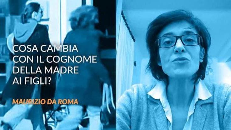 RispostaRep - Che significa dare ai figli anche il cognome della madre?