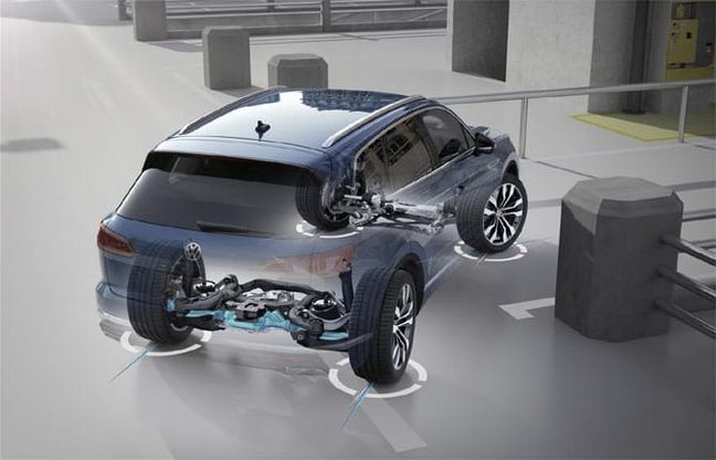 Nuova Touareg, anche con le quattro ruote sterzanti
