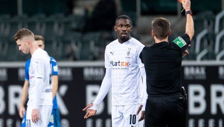 Germania, Thuram jr squalificato per cinque giornate per lo sputo a un avversario