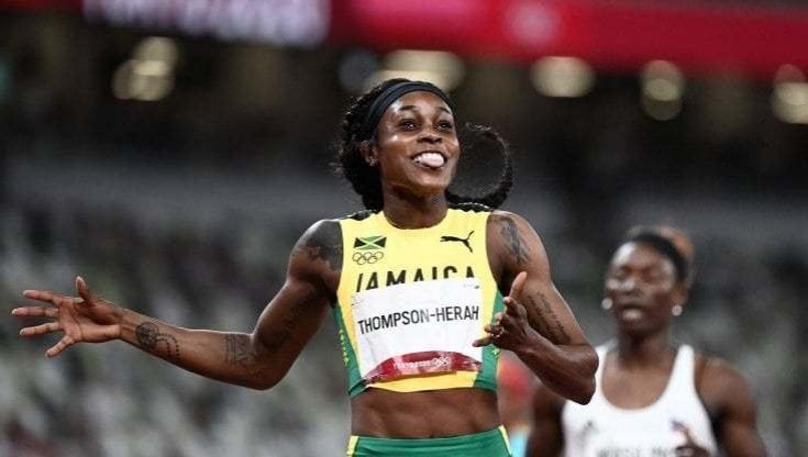 Atletica, stellare Elanie Thompson: cento metri in 10''54