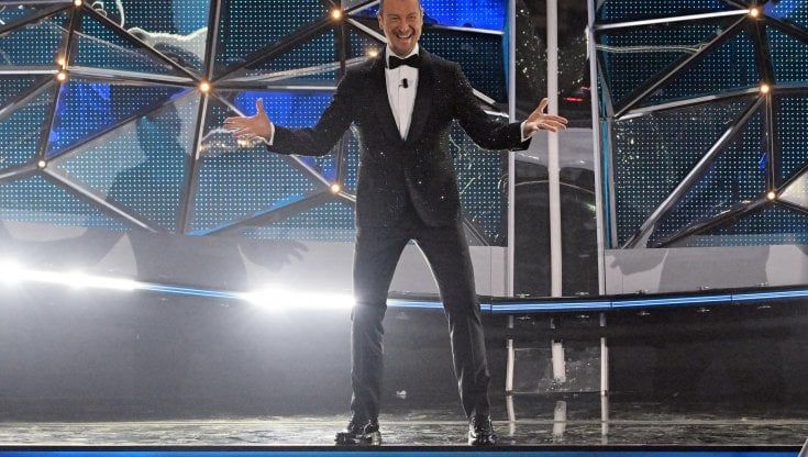 Amadeus alla conferenza stampa di Sanremo: "Blanco mi ha chiesto scusa, le accetto è un ragazzo"