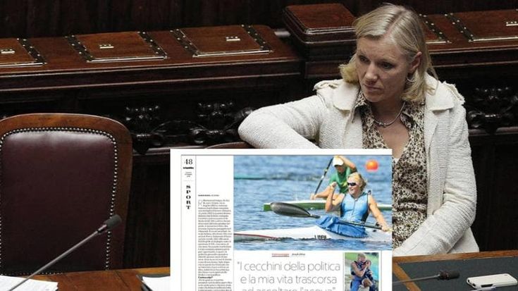 L’amarezza di Josefa Idem: “I cecchini della politica e la mia vita trascorsa ad ascoltare l’acqua”