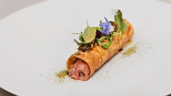 A due passi dalla casa di D'Annunzio, un giovane chef gioca con la cucina di territorio