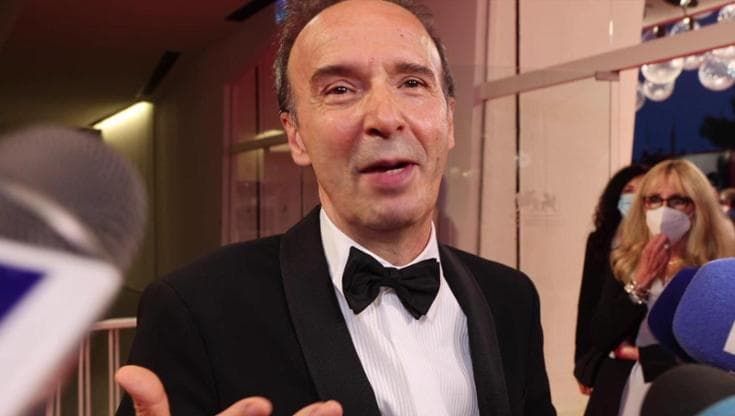 Venezia 78, Roberto Benigni: "Dedico il Leone a Nicoletta, le appartiene"