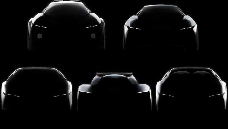 Le cinque hypercar di Giugiaro per Laffite