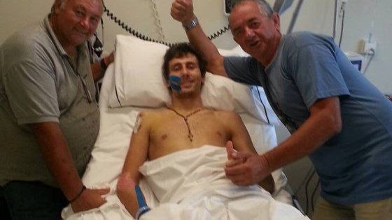 Parma il ciclista Malori torna dopo il grave infortunio in Argentina