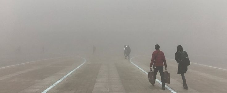 La nuova polizia anti-smog di Pechino, che ha il compito di arrestare le polveri sottili
