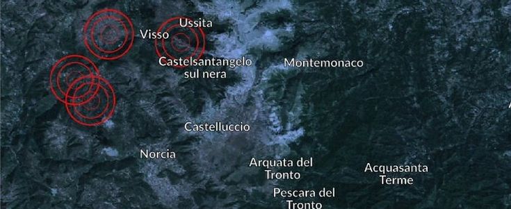 Terremoto Centro Italia, i luoghi devastati prima e dopo il sisma