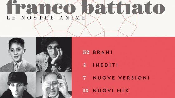 "Le nostre anime": per Battiato nuovi brani e una "super antologia" 