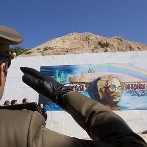 Trapani, murales con il volto del prefetto antimafia nella sede della Calcestruzzi Ericina