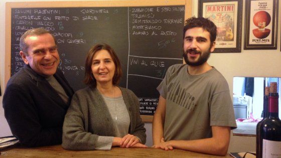 L’osteria piacentina sulla lavagna scrive solo i buoni