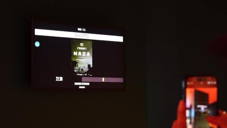 "In sala un silenzio agghiacciante": nei cinema di Roma per la prima di Naza