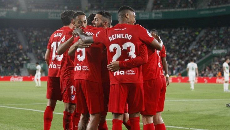 Liga: l'Atletico Madrid passa contro l'Elche, terzo posto e Champions