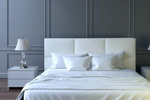 grigio perla in camera da letto la