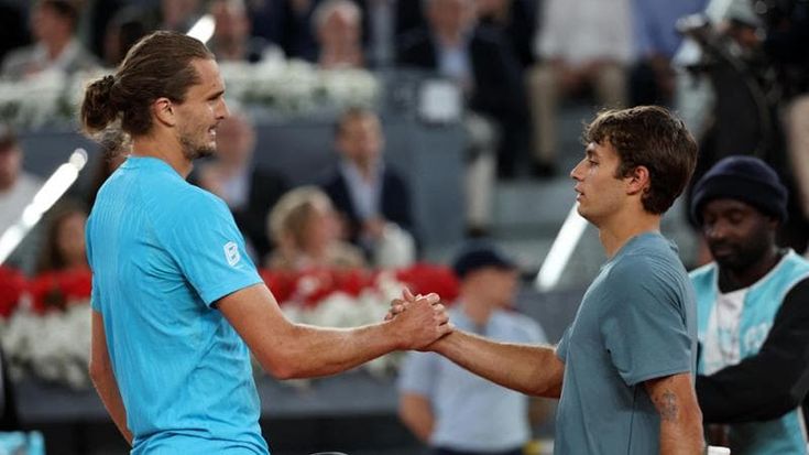 Cobolli ko con Zverev 1-6, 4-6: sfuma la semifinale a Madrid