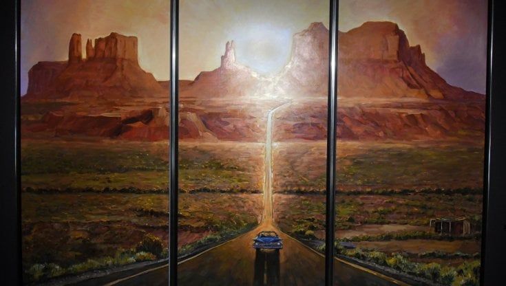 Bob Dylan pittore in mostra a Roma. Ritratti di un’America profonda e soffocante