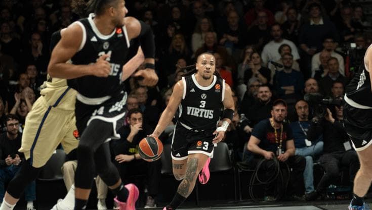 Virtus, la rivincita di Edwards: torna grande e affonda il Barcellona