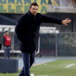 Roma, Di Francesco: "Kolarov ha fatto l'inchino per chiedere scusa"