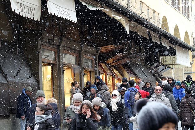 La neve a Firenze