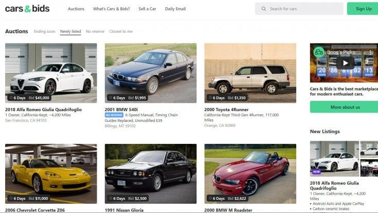 Cars & Bids, ecco le aste più divertenti del mondo
