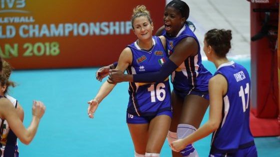 Volley, Mondiali: esordio vincente per le azzurre, 3-0 alla Bulgaria