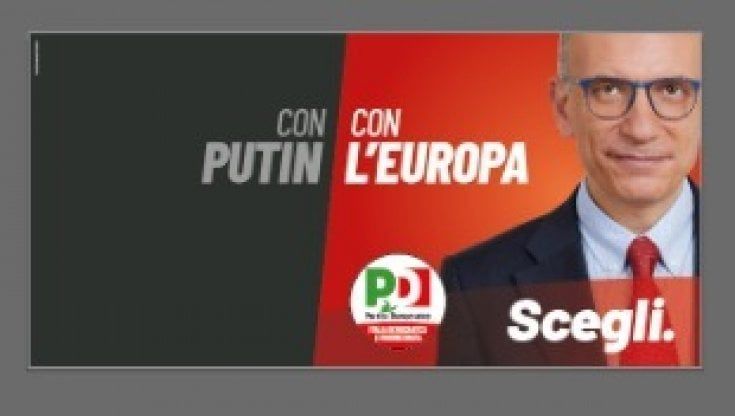 La scommessa di Letta: “Scegli, rosso o nero. Il Paese è al bivio”