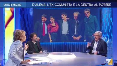 Lo scontro tra D'Alema e Gruber: "Vota alle primarie?" "Mi avvalgo della facoltà di non rispondere"