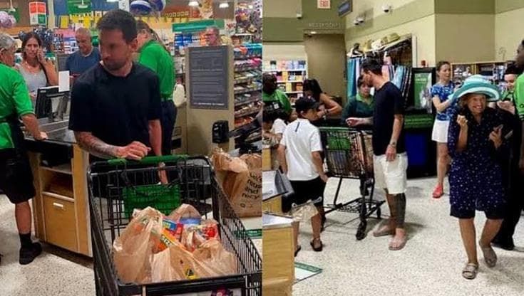 Chi ha visto Messi tra gli scaffali