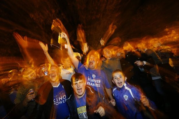 Leicester campione, una città in festa