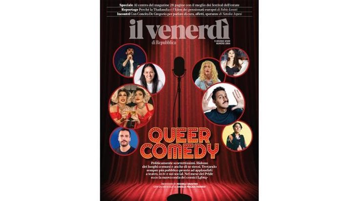 Sul nuovo Venerdì il boom della Queer Comedy