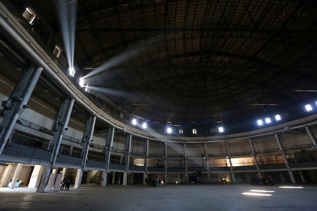Luoghi segreti: il Padiglione 3 della Fiera, primo palazzetto dello sport di Milano