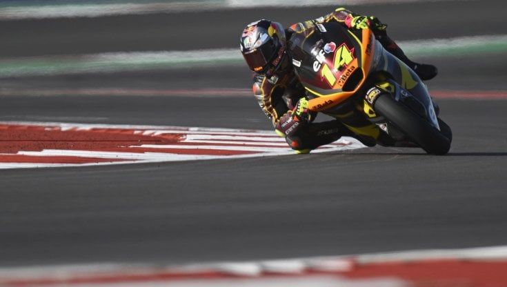 Arbolino vince a Austin in Moto2, Vietti cade ma resta leader