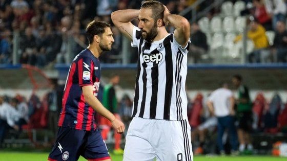 Crotone-Juventus 1-1: Simy ferma i bianconeri