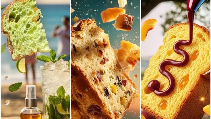 Panettone gusto estate: con Mojito e Piña Colada il dolce di Natale arriva in spiaggia