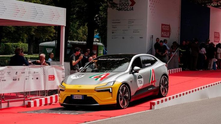 Polestar 4 conquista la 1000 Miglia Green 2025, bissando il successo della 2 dello scorso anno